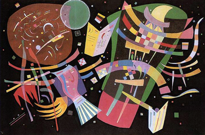 Composition X (1939) Peinture de Kandinsky